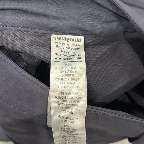 Patagonia Women’s Point Peak Trail Pants Size 18 Smolder Blue